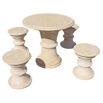 Salon de jardin Mango naturel Livraison offerte 2