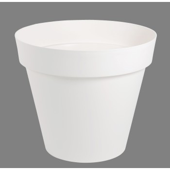 Pot Toscane Ø60 cm rond Blanc