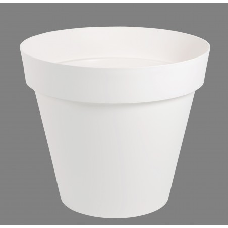 Pot Toscane Ø80 cm rond Blanc