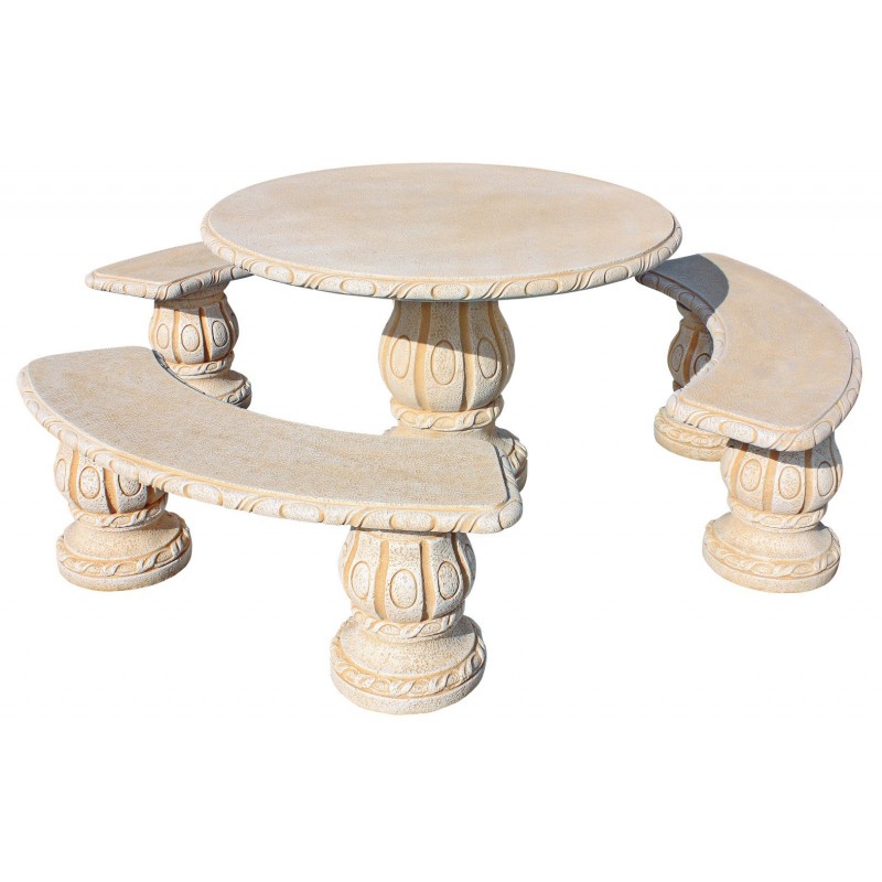 Salon de jardin ALAMO naturel