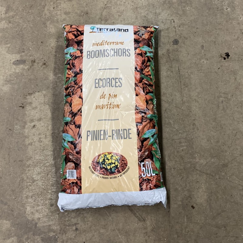 Sac d'écorce de pin maritime 50 L - Terraland