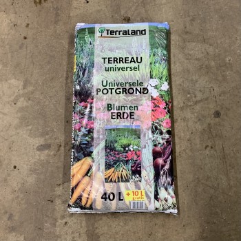 Sac de terreau universel 40 L + 10 L gratuit- Terraland