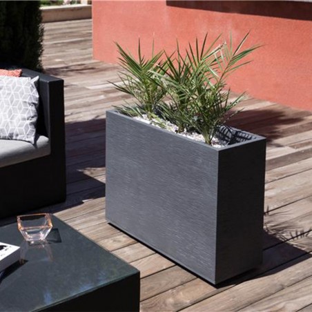 Muret Graphit LOFT L 78,5 x 29,5 x 30 cm et 46 L