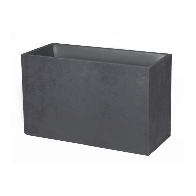 Muret "GRAPHIT" Gris Anthracite 100 x 39 x 60 cm et 116 L